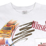 NASCAR - White Winston Cup Series T-Shirt 1992 X-Large Vintage Retro