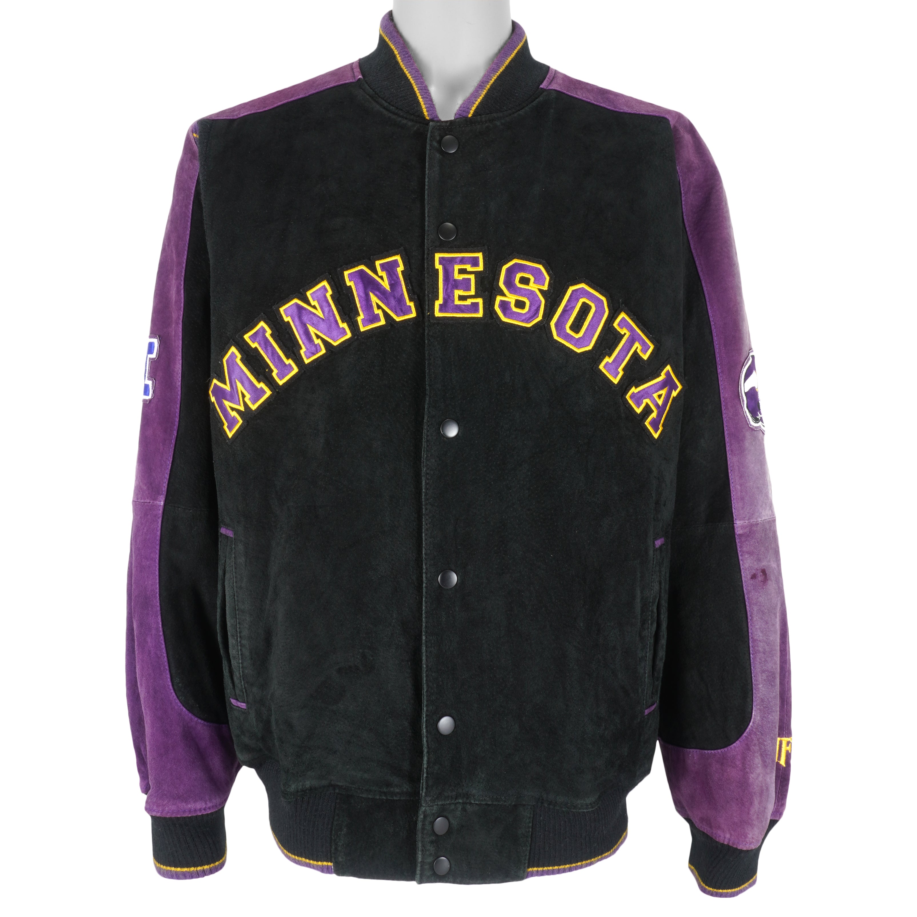 vintage minnesota vikings jacket