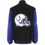 NFL - Indianapolis Colts Embroidered Suede Jacket 1990s XX-Large
