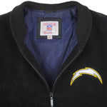 NFL - San Diego Chargers Suede Jacket 1990s X-Large Vintage Retro Football