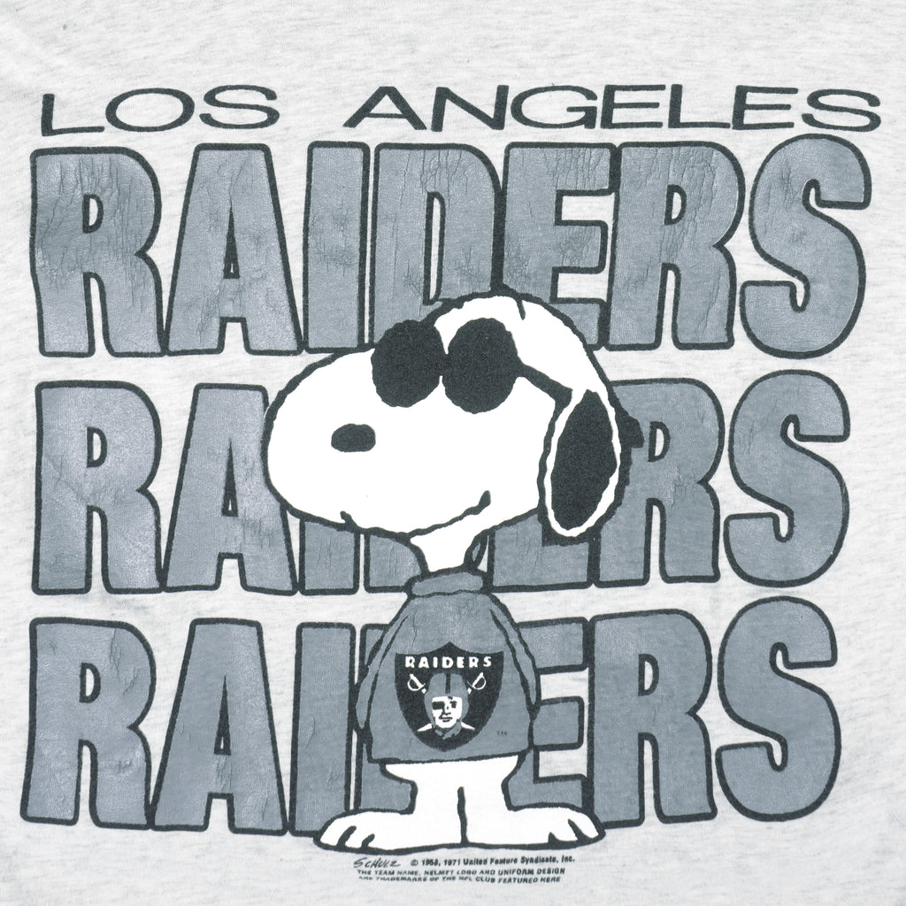 NFL - Los Angeles Raiders T-Shirt 1990s Large Vintage Retro Football