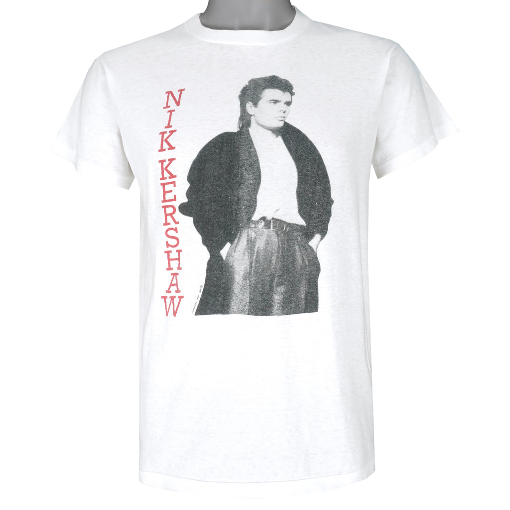 Vintage (Screen Stars) - Nik Kershaw T-Shirt 1985 X-Large Vintage Retro
