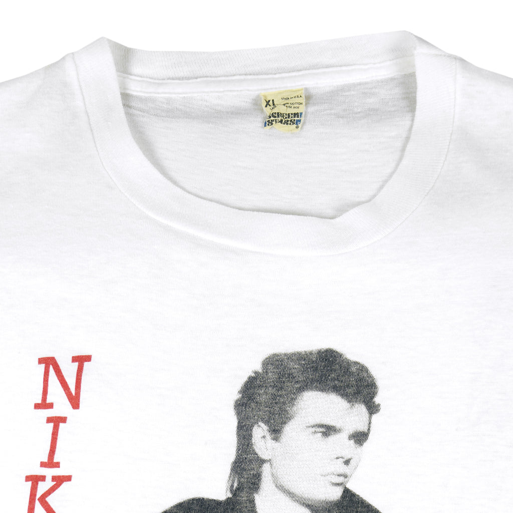 Vintage (Screen Stars) - Nik Kershaw T-Shirt 1985 X-Large Vintage Retro