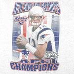 NFL - New England Patriots, Ready No. 12 T-Shirt 2002 Large Vintage Retro Football