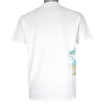 Vintage (Oneita) - White Sea World T-Shirt 1990s Large Vintage Retro