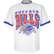 NFL (Trench) - Buffalo Bills Big Spell-Out T-Shirt 1990s X-Large Vintage Retro Football