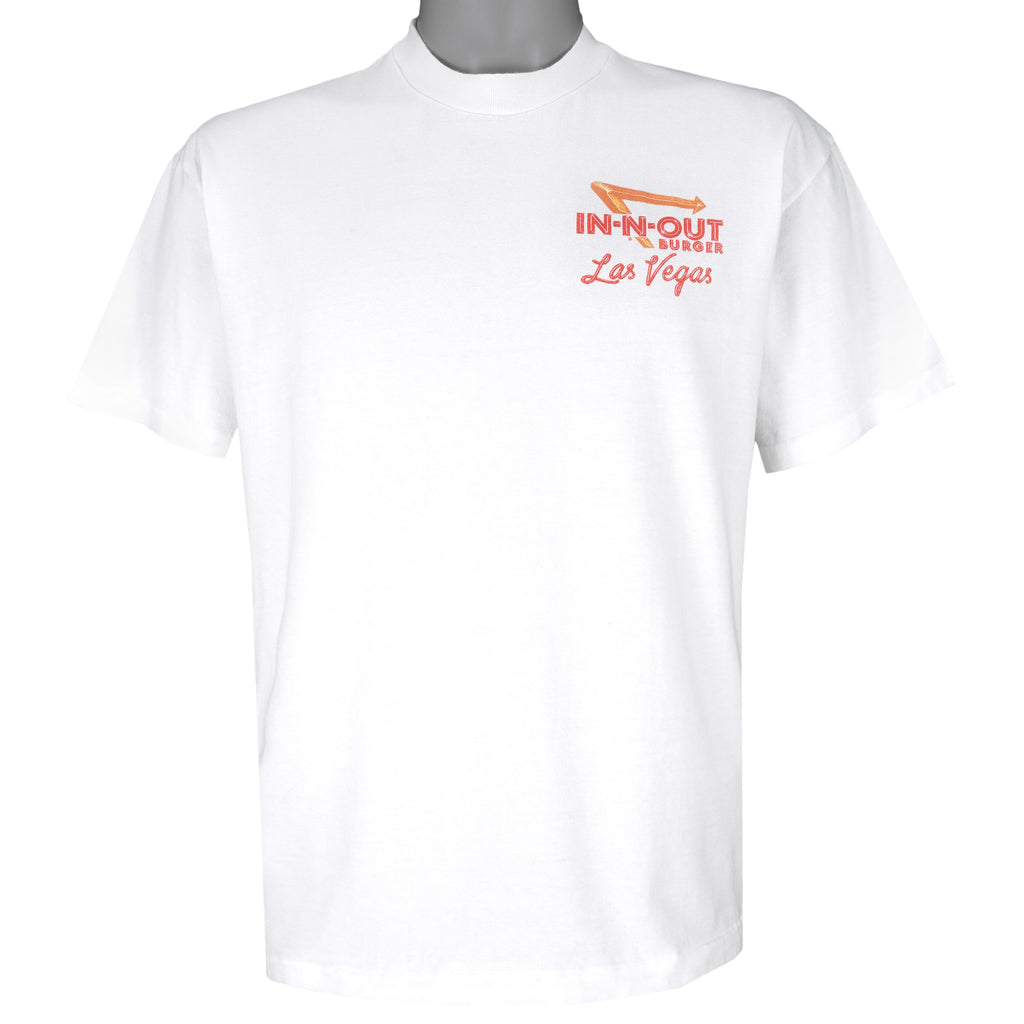 Vintage (Hanes) - IN-N-OUT Burger T-Shirt 1990s Large Vintage Retro
