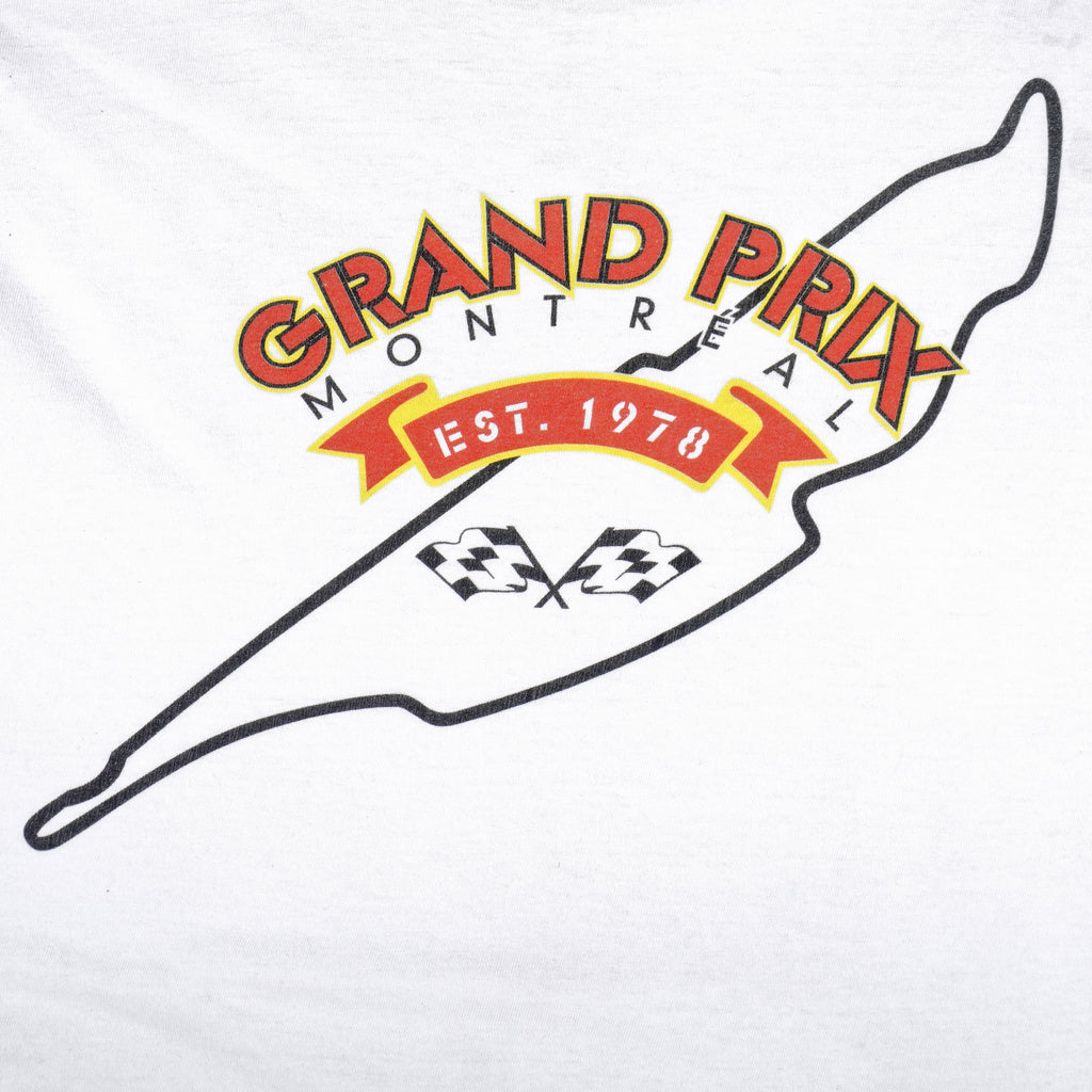 Vintage - Grand Prix Montreal T-Shirt 1990s X-Large Vintage Retro