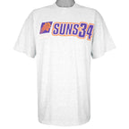 Starter - Phoenix Suns, Barkley No.34 T-Shirt 1990s X-Large Vintage Retro Basketball