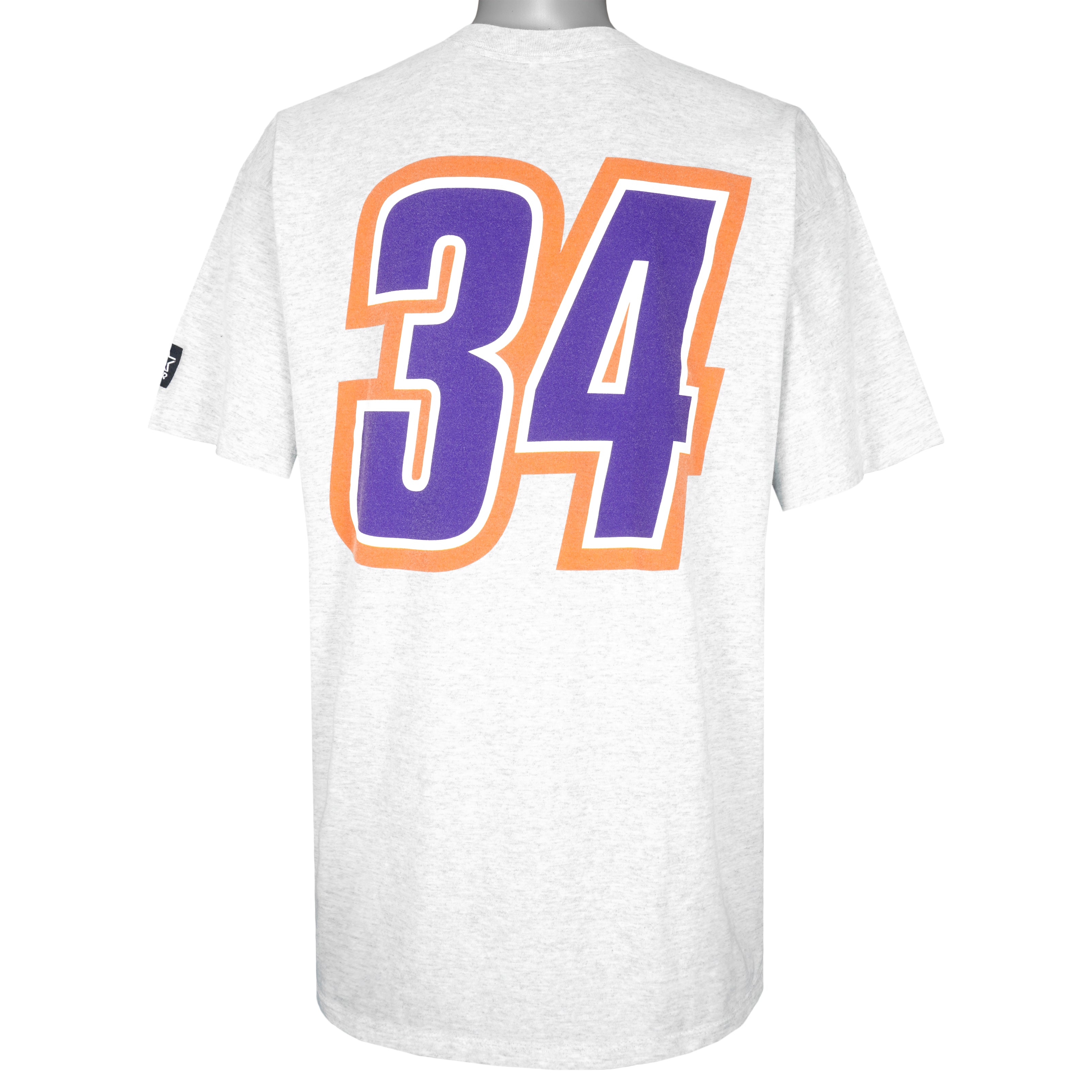 Starter - Phoenix Suns, Barkley No.34 T-Shirt 1990s X-Large Vintage Retro Basketball