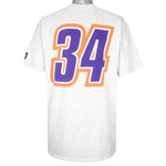 Starter - Phoenix Suns, Barkley No.34 T-Shirt 1990s X-Large Vintage Retro Basketball