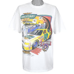 NASCAR (Jerzees) - Ernie Irvan Indianapolis Brickyard 400 T-Shirt 1998 X-Large