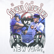 MLB - New York Yankees, Subway Shadown T-Shirt 2000 X-Large Vintage Retro Baseball