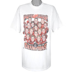 NHL (Pro Player) - Detroit Red Wings Stanley Cup Caricature T-Shirt 1997 X-Large