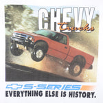 Vintage (Hanes) - Chevy Trucks S-Series T-Shirt 1990s X-Large Chevrolet Retro
