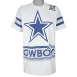 NFL (Salem) - Dallas Cowboys Big Logo Fan Jersey T-Shirt 1994 X-Large