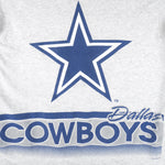 NFL (Salem) - Grey Dallas Cowboys Big Logo T-Shirt 1994 X-Large Vintage Retro Football