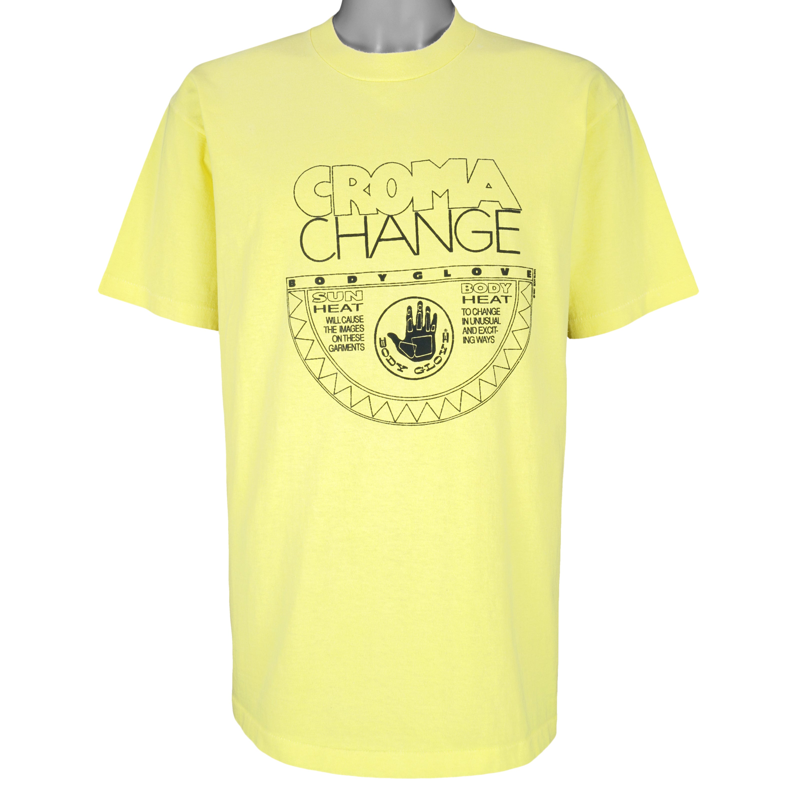 Vintage - Croma Change Sun Body Heat T-Shirt 1990s Large Vintage Retro