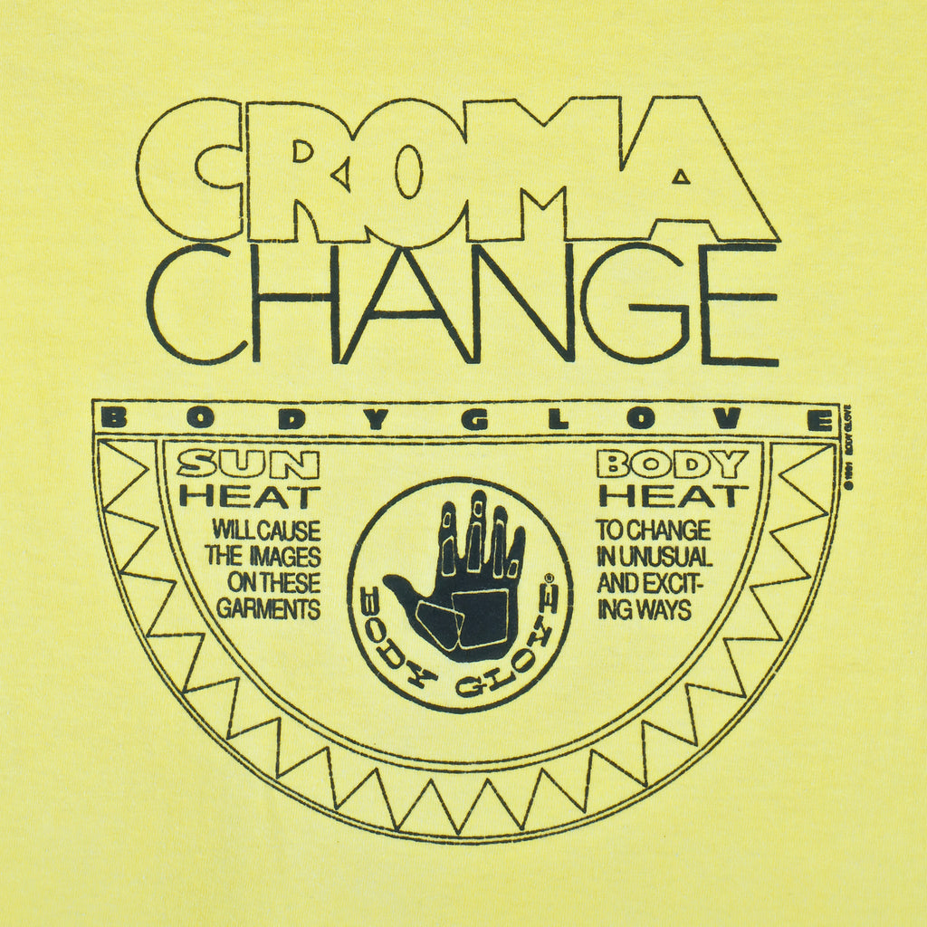 Vintage - Croma Change Sun Body Heat T-Shirt 1990s Large Vintage Retro