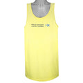 Ralph Lauren - Yellow Polo Sport Sleeveless T-Shirt 1990s Large Vintage Retro