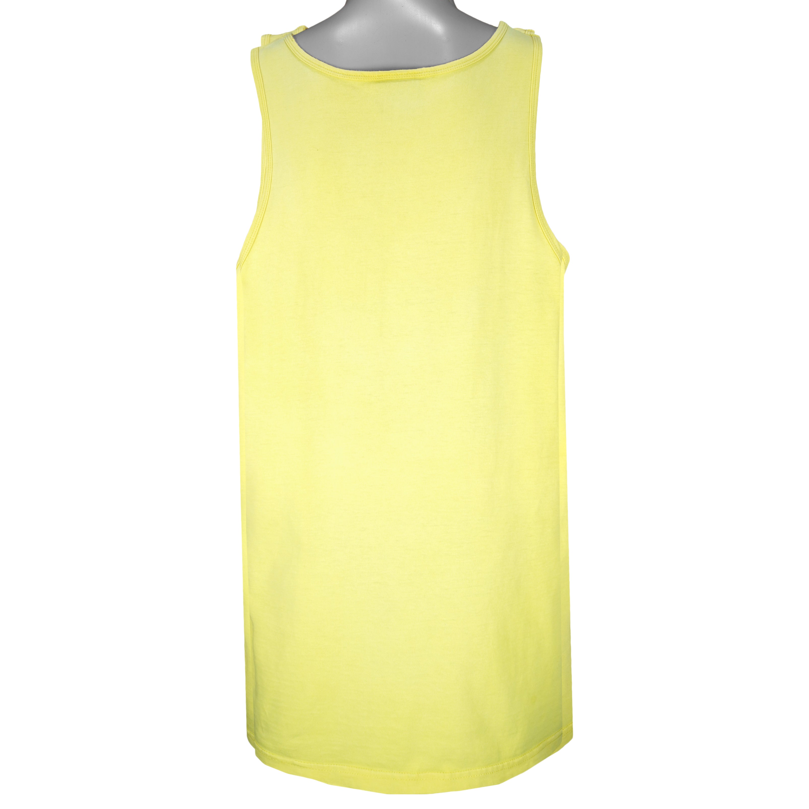 Ralph Lauren - Yellow Polo Sport Sleeveless T-Shirt 1990s Large Vintage Retro