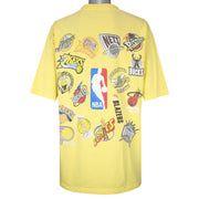 NBA - Basketball All Star Logos T-Shirt 1990s XX-Large Vintage Retro Basketball