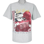 NHL (Lee) - Detroit Red Wings, Stanley Cup T-Shirt 1997 Large Vintage Retro Hockey