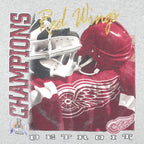 NHL (Lee) - Detroit Red Wings, Stanley Cup T-Shirt 1997 Large Vintage Retro Hockey