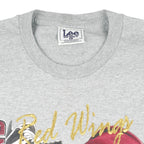 NHL (Lee) - Detroit Red Wings, Stanley Cup T-Shirt 1997 Large Vintage Retro Hockey