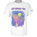 Vintage (Usta) - Tennis US Open T-Shirt 1999 Large Vintage Retro