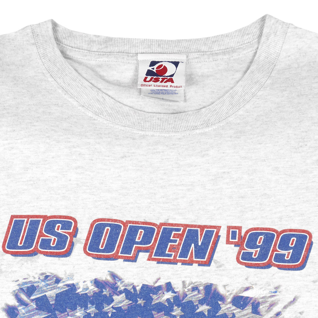 Vintage (Usta) - Tennis US Open T-Shirt 1999 Large Vintage Retro