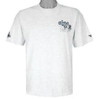 Reebok - Grey Above The Rim T-Shirt 1990s Large Vintage Retro