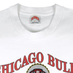 NBA (Nutmeg) - Chicago Bulls NBA World Champions T-Shirt 1990s X-Large Vintage Retro Basketball