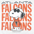 NFL - Atlanta Falcons X Snoopy Peanuts T-Shirt 1990s X-Large Vintage Retro Football