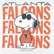 NFL - Atlanta Falcons X Snoopy Peanuts T-Shirt 1990s X-Large Vintage Retro Football