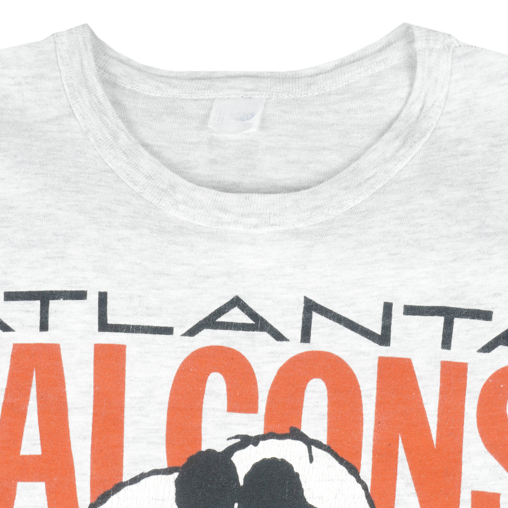 NFL - Atlanta Falcons X Snoopy Peanuts T-Shirt 1990s X-Large Vintage Retro Football