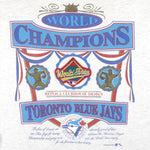 MLB - Toronto Blue Jays, World Series Champs T-shirt 1990s X-Large Vintage Retro Baseball