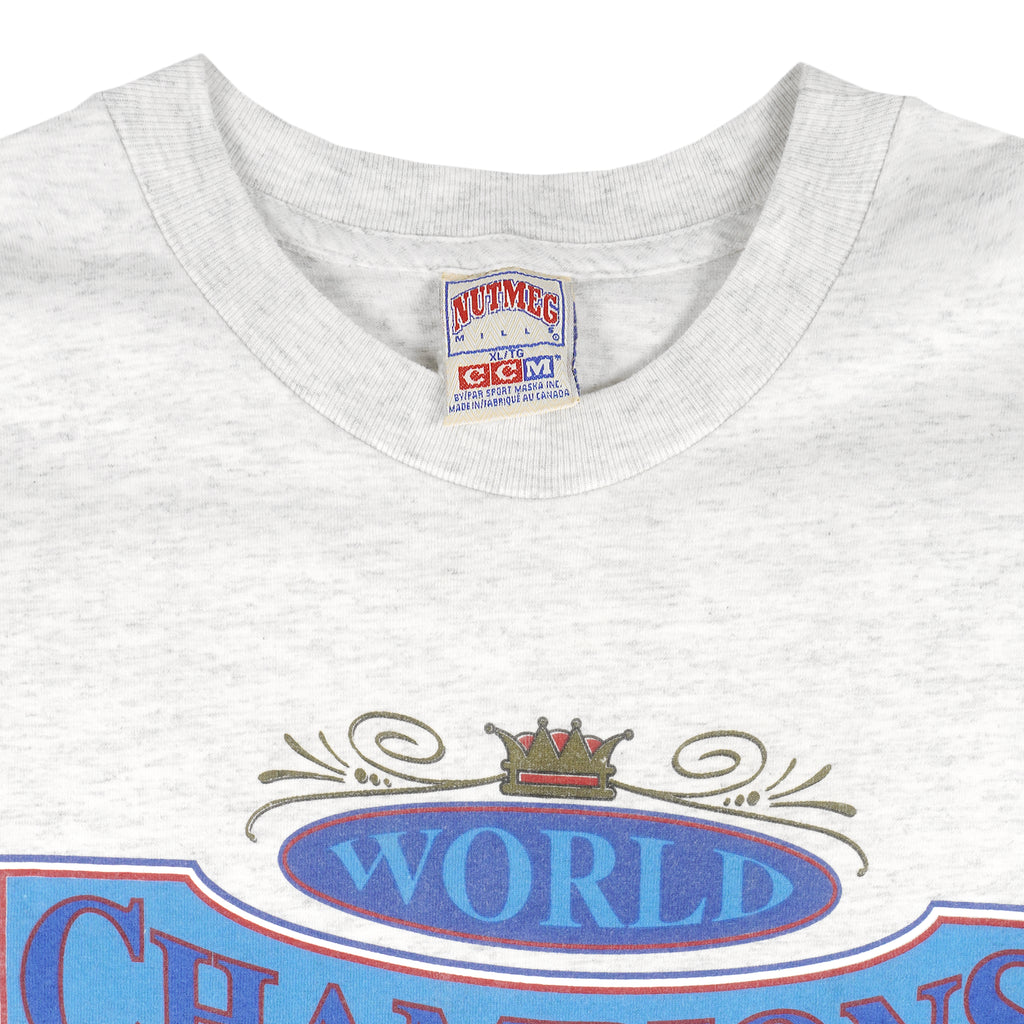 MLB - Toronto Blue Jays, World Series Champs T-shirt 1990s X-Large Vintage Retro Baseball