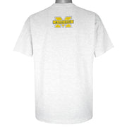 NCAA - Michigan Wolverines Big Logo T-Shirt 1990s X-Large Vintage Retro College
