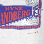 MLB - Chicago Cubs, Ryne Sandberg T-Shirt 1992 X-Large Vintage Retro Baseball