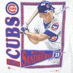 MLB - Chicago Cubs, Ryne Sandberg T-Shirt 1992 X-Large Vintage Retro Baseball