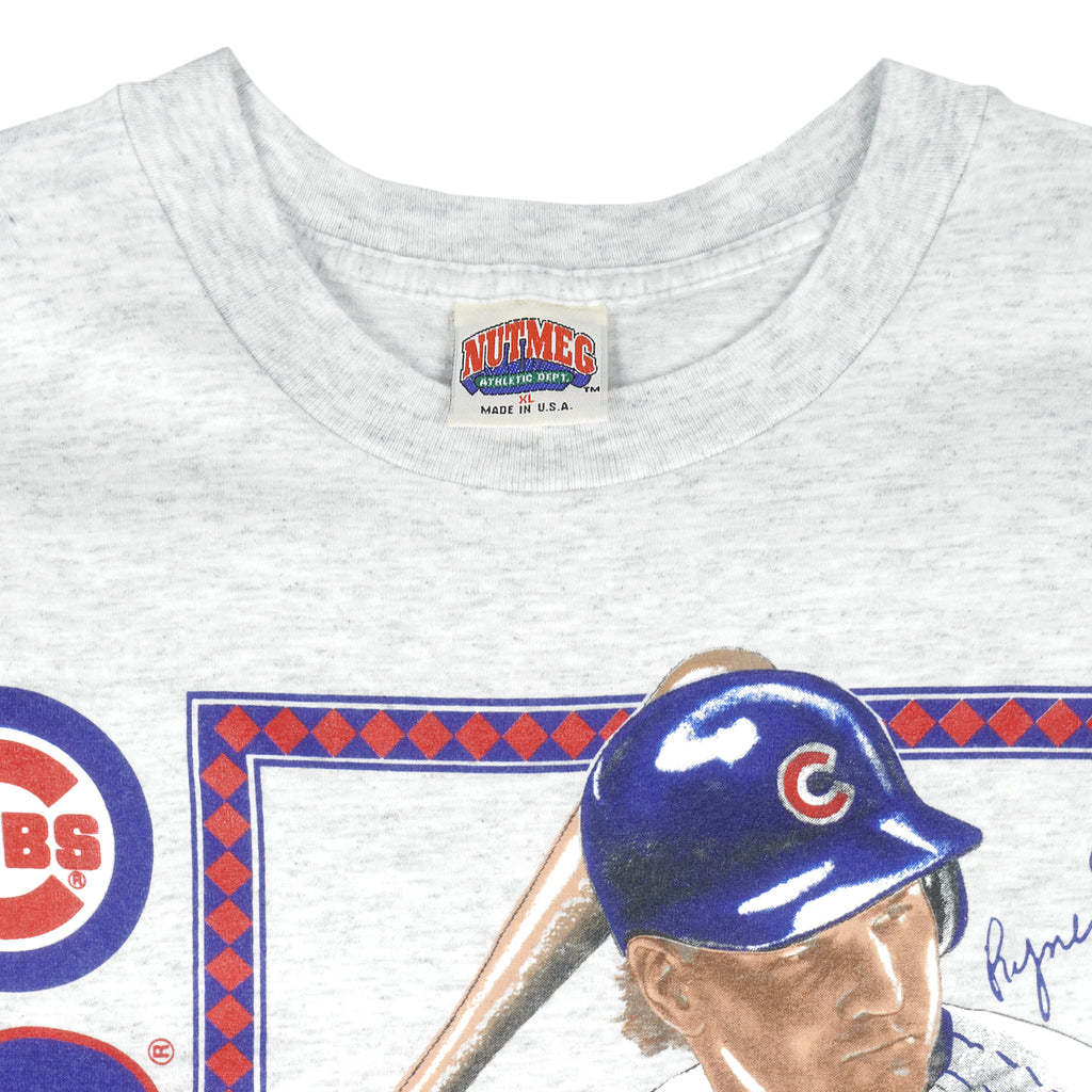 MLB - Chicago Cubs, Ryne Sandberg T-Shirt 1992 X-Large Vintage Retro Baseball