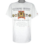 MLB (Nutmeg) - Baltimore Orioles T-Shirt 1991 X-Large