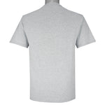 NFL (Lee) - Grey Buffalo Bills Big Logo T-Shirt 2001 Medium Vintage Retro Football