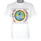 Vintage (Hanes) - United in Colours, Atlanta T-Shirt 1996 Large Vintage Retro