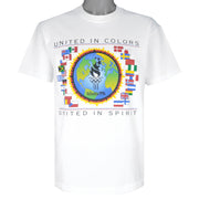 Vintage (Hanes) - United in Colours, Atlanta T-Shirt 1996 Large Vintage Retro