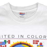 Vintage (Hanes) - United in Colours, Atlanta T-Shirt 1996 Large Vintage Retro