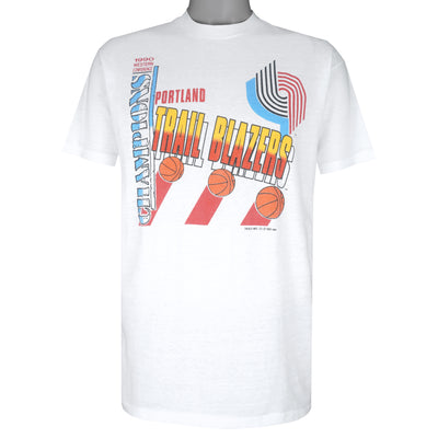 NBA (Trench) - Portland Trail Blazers T-Shirt 1990 X-Large