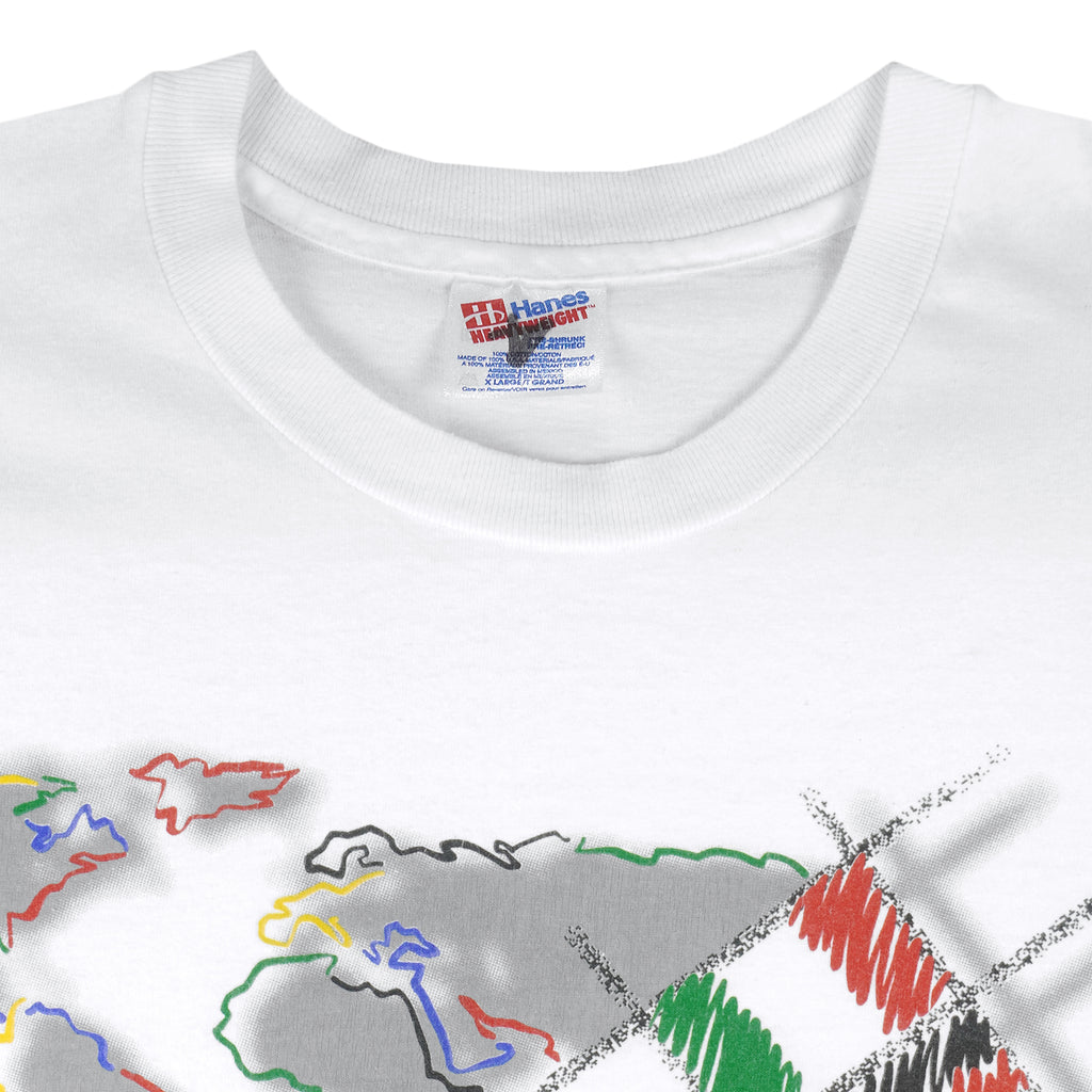 Vintage (Hanes) - Centennial Olympic Games, Atlanta T-Shirt 1992 X-Large Vintage Retro