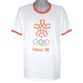 Vintage - Calgary Olympics T-Shirt 1988 X-Large Vintage Retro